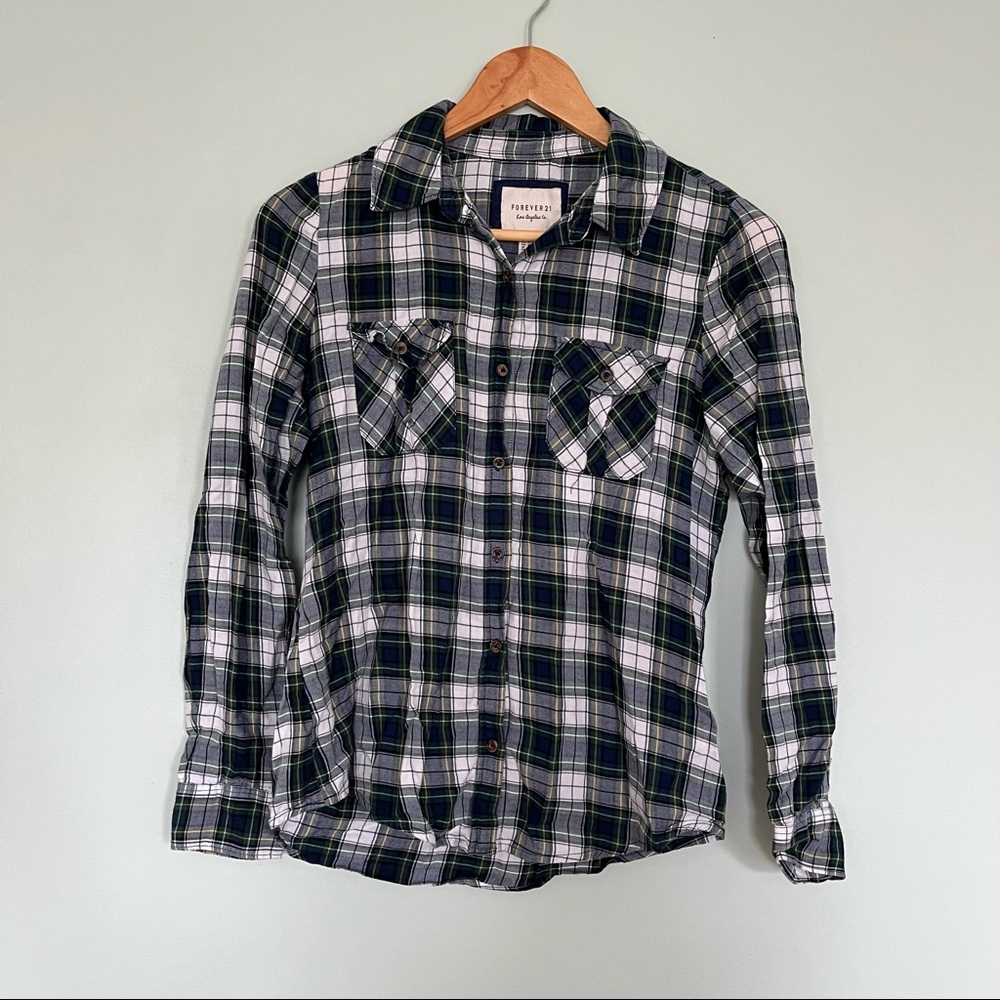 ⭐️$15 for 2 ⭐️ Forever 21 Plaid Shirt